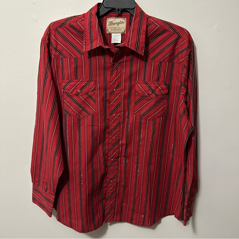 Wrangler Women’s Western Snap Shirt XXL